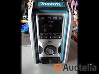 10,8v - 18v makita dmr115 bouwplaats radio - afbeelding 3 van  7