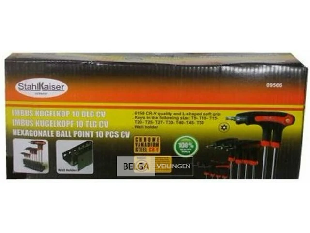 10delige torx t-grip - afbeelding 2 van  2