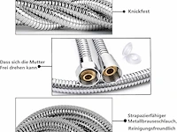 10m doucheslang rvs - afbeelding 2 van  4