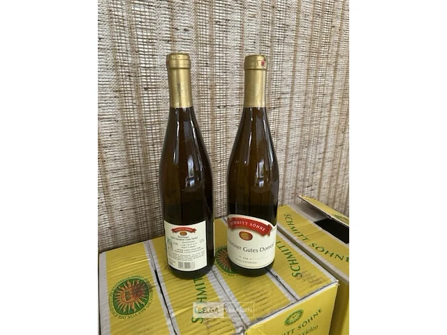 10x 1 doos schmitt sohne niersteiner gutes domtal 2008 - afbeelding 1 van  4