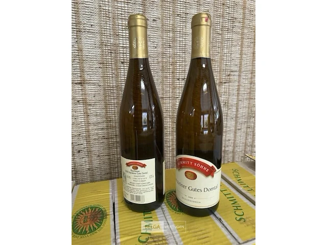 10x 1 doos schmitt sohne niersteiner gutes domtal 2008 - afbeelding 4 van  4