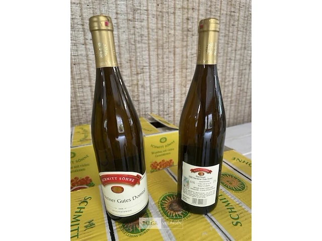 10x 1 doos schmitt sohne niersteiner gutes domtal 2008 - afbeelding 1 van  5