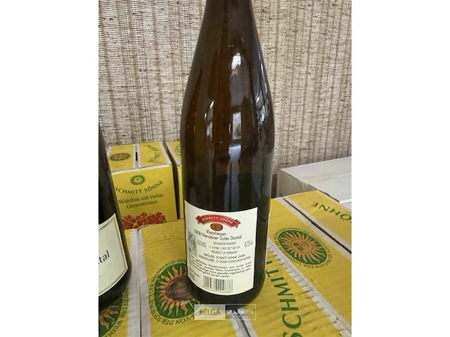 10x 1 doos schmitt sohne niersteiner gutes domtal 2008 - afbeelding 4 van  5
