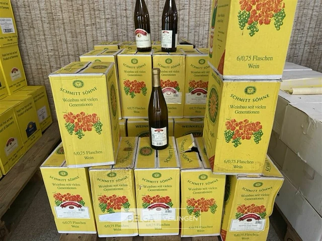 10x 1 doos schmitt sohne niersteiner gutes domtal 2008 - afbeelding 1 van  5