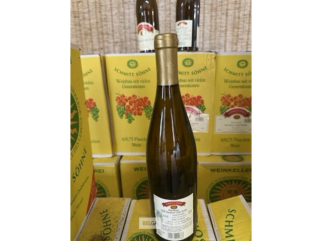 10x 1 doos schmitt sohne niersteiner gutes domtal 2008 - afbeelding 2 van  5