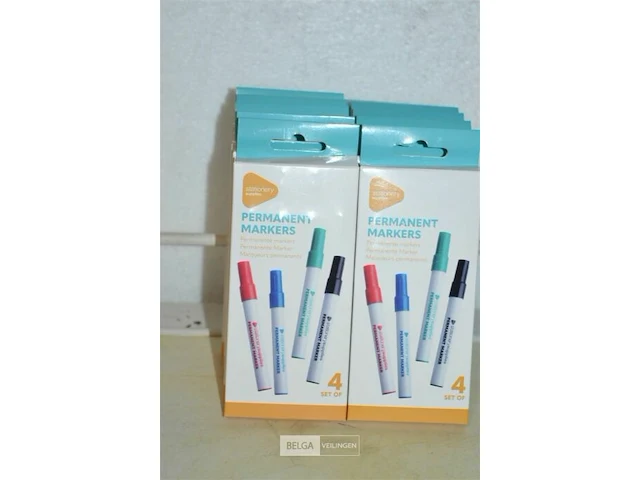 10x 4 permant markers - afbeelding 2 van  3