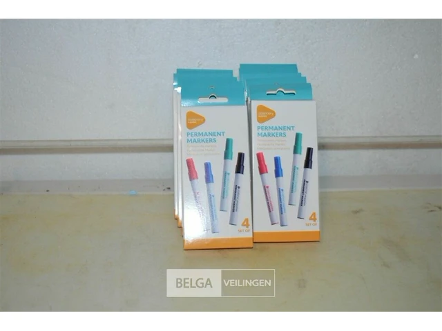 10x 4 permante markers - afbeelding 1 van  3