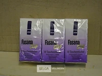 ±10x 6 fasana papieren zakdoekjes - afbeelding 2 van  3