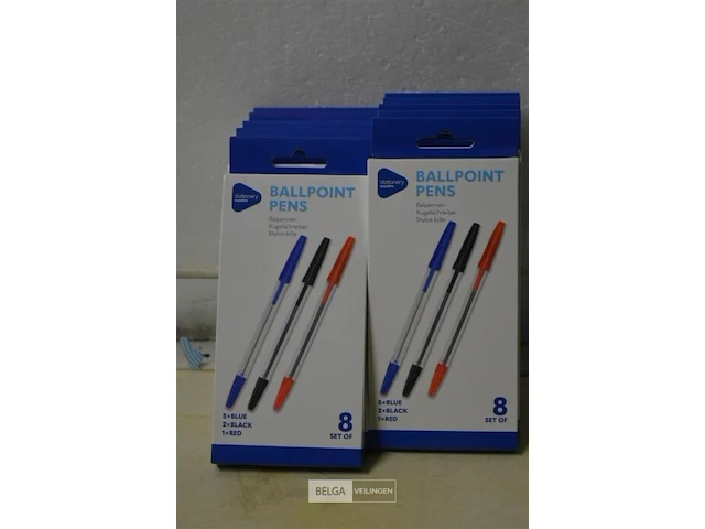 10x 8 balpennen - afbeelding 2 van  3
