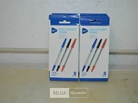 10x 8 balpennen - afbeelding 1 van  4