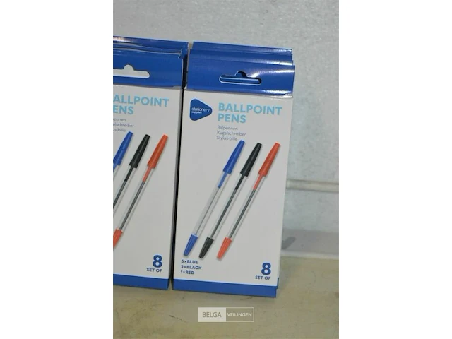 10x 8 balpennen - afbeelding 2 van  4