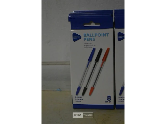10x 8 balpennen - afbeelding 3 van  4