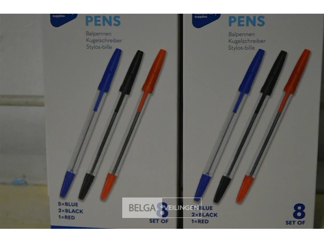 10x 8 balpennen - afbeelding 4 van  4