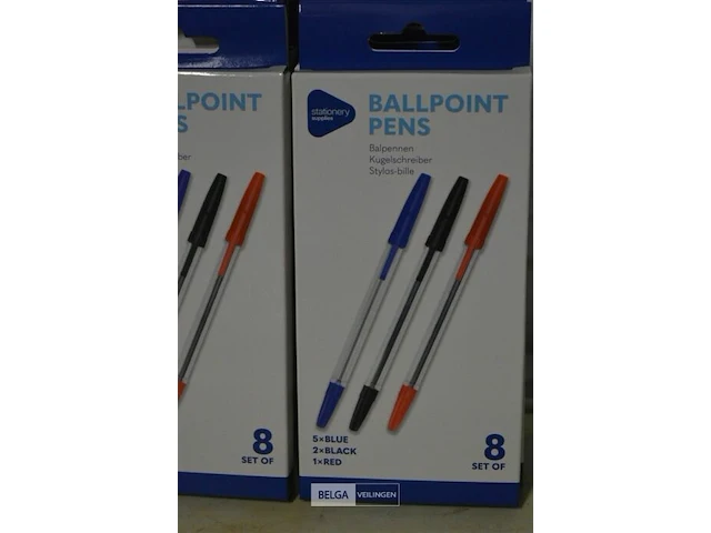 10x 8 balpennen - afbeelding 2 van  3
