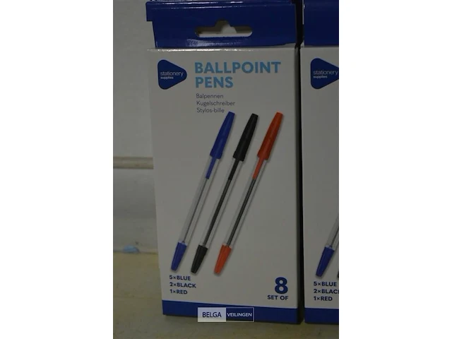 10x 8 balpennen - afbeelding 3 van  3