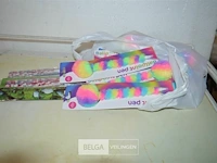 10x balpennen, 10x latten 30 cm - afbeelding 1 van  4