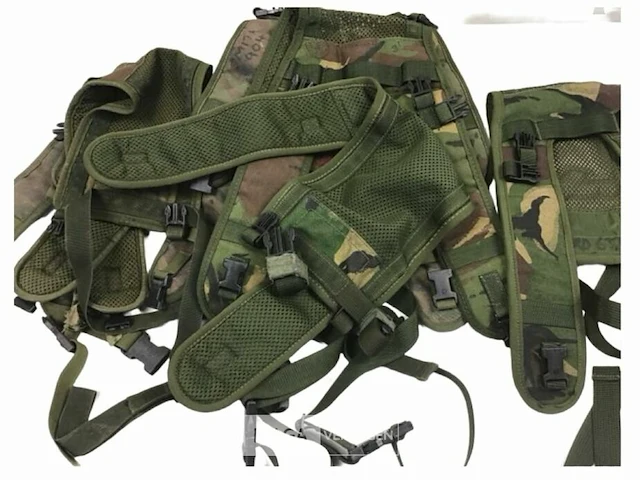 (10x) britse leger daypack draagharnassen dpm camo - afbeelding 4 van  5