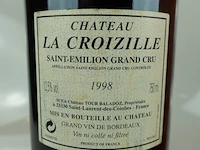 10x chateau la croizille 1998 - afbeelding 3 van  3