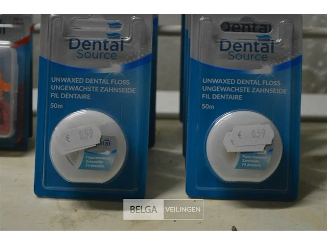 ±10x dental source floss, 2x dental borsteltjes - afbeelding 2 van  2