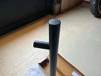 10x deurgreep rvs zwart gecoat 700mm - afbeelding 7 van  8