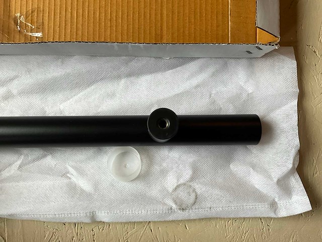 10x deurgreep rvs zwart gecoat 700mm - afbeelding 5 van  8