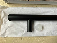 10x deurgrepen rvs zwart gecoat 500mm - afbeelding 3 van  8