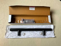 10x deurgrepen rvs zwart gecoat 500mm - afbeelding 1 van  8