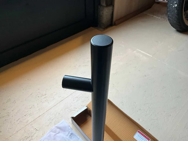 10x deurgrepen rvs zwart gecoat 700mm - afbeelding 7 van  8