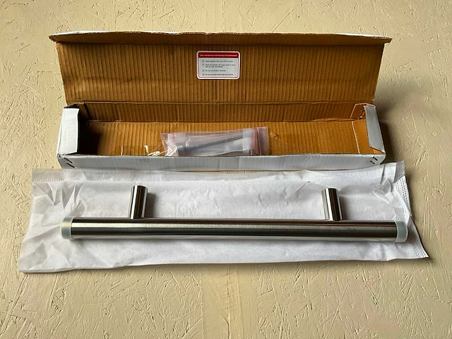 10x deurgrepen t-model 500mm in roestvrijstaal - afbeelding 1 van  11