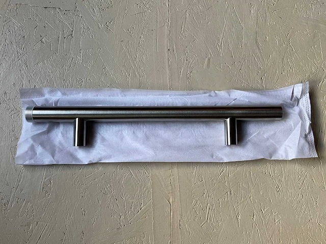 10x deurgrepen t-model 500mm in roestvrijstaal - afbeelding 4 van  11