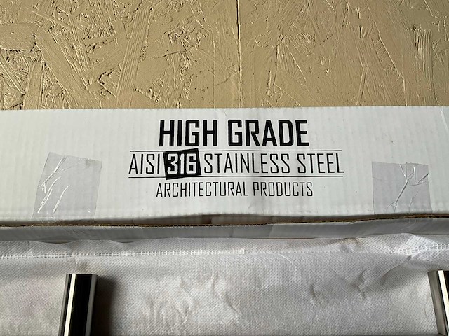 10x deurgrepen t-model 500mm in roestvrijstaal - afbeelding 10 van  11