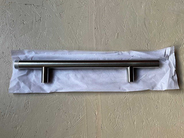 10x deurgrepen t-model 500mm in roestvrijstaal - afbeelding 4 van  11