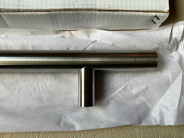 10x deurgrepen t-model 500mm in roestvrijstaal - afbeelding 7 van  11