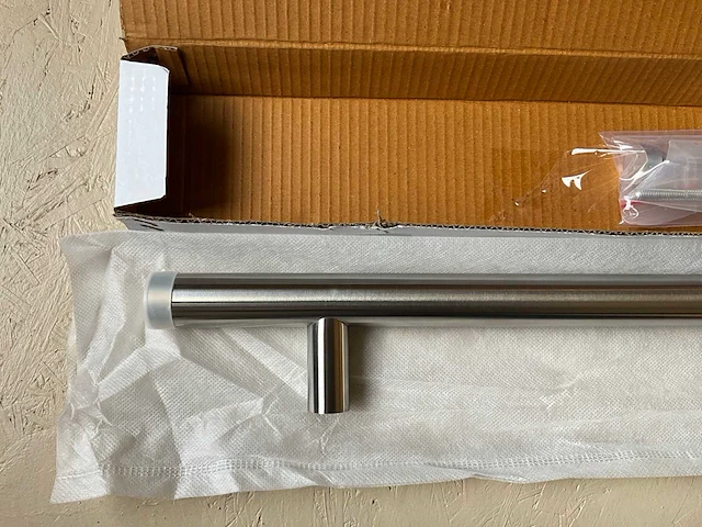 10x deurgrepen t-model 700mm in roestvrijstaal - afbeelding 3 van  8