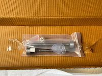 10x deurgrepent-model 500mm in roestvrijstaal met schuine voeten - afbeelding 4 van  11