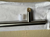 10x deurgrepent-model 500mm in roestvrijstaal met schuine voeten - afbeelding 9 van  11