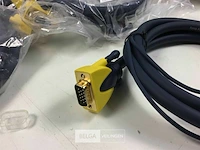(10x) dmt fv36 vga video kabels 1,5m - afbeelding 2 van  3