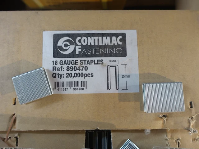 10x doos nietjes contimac - afbeelding 3 van  6