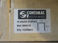 10x doos nietjes contimac - afbeelding 6 van  6