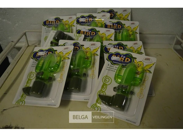 10x drinkbak voor vogelkooi - afbeelding 1 van  3