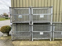 10x gegalvaniseerde palletkooi - afbeelding 1 van  6