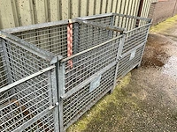 10x gegalvaniseerde palletkooi - afbeelding 3 van  6