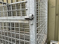 10x gegalvaniseerde palletkooi - afbeelding 5 van  6