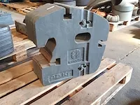 10x gewichtplaten 45kg new hollland - afbeelding 1 van  5