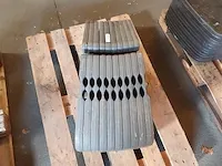 10x gewichtplaten 45kg new hollland - afbeelding 5 van  5