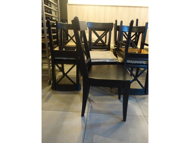 10x houten stoel - afbeelding 3 van  9