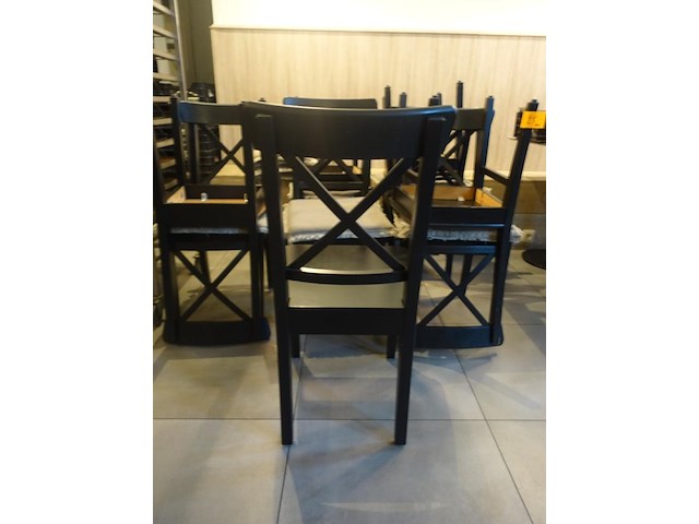 10x houten stoel - afbeelding 4 van  9