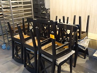 10x houten stoel - afbeelding 9 van  9