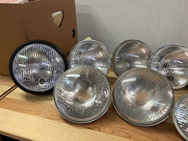 (10x) jute - koplampunits - set motorfiets koplampen - afbeelding 2 van  8