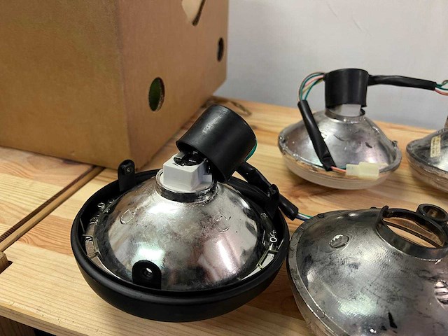 (10x) jute - koplampunits - set motorfiets koplampen - afbeelding 6 van  8